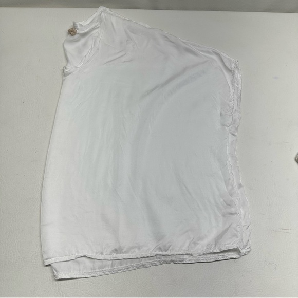 Sofía Made in Italy Elegant White Women's tunic Top size one size - Picture 7 of 8